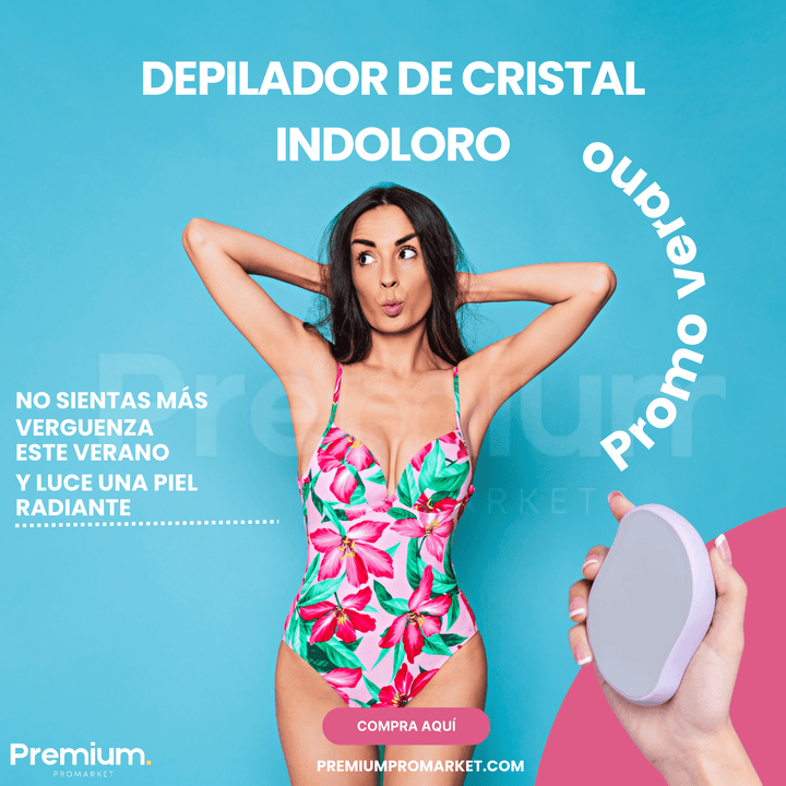 Depiladora Magica De Cristal Indolora (¡OFERTA!)