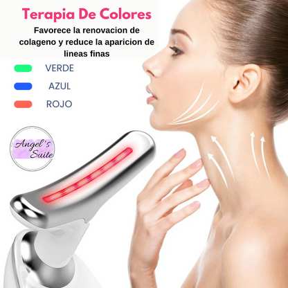 Rejuvenecedor facial LED 3 en 1 LUMINE:  Piel Firme y Revitalizada en TAN SOLO 5 Minutos